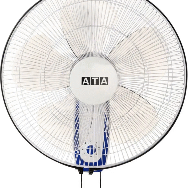 مروحة حائط عطا، 18 بوصة، 3 سرعات، 18 B01P5 - ابيض ازرق