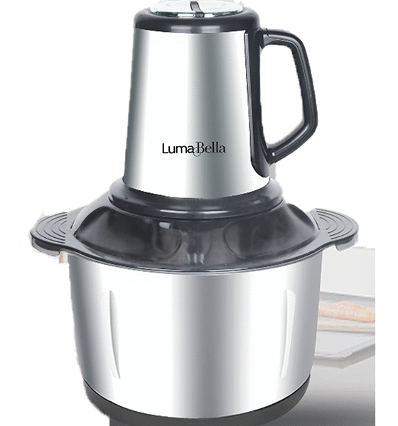 مفرمة اللحوم والخضراوات من لومابيلا بقوة 1000 وات وسعة 5 لتر